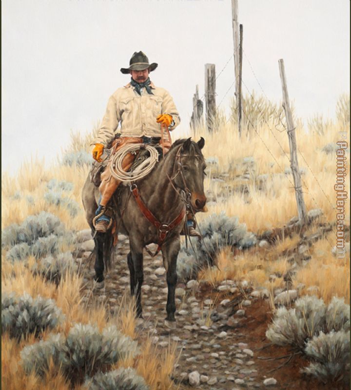 Unknown Artist lone cowboy